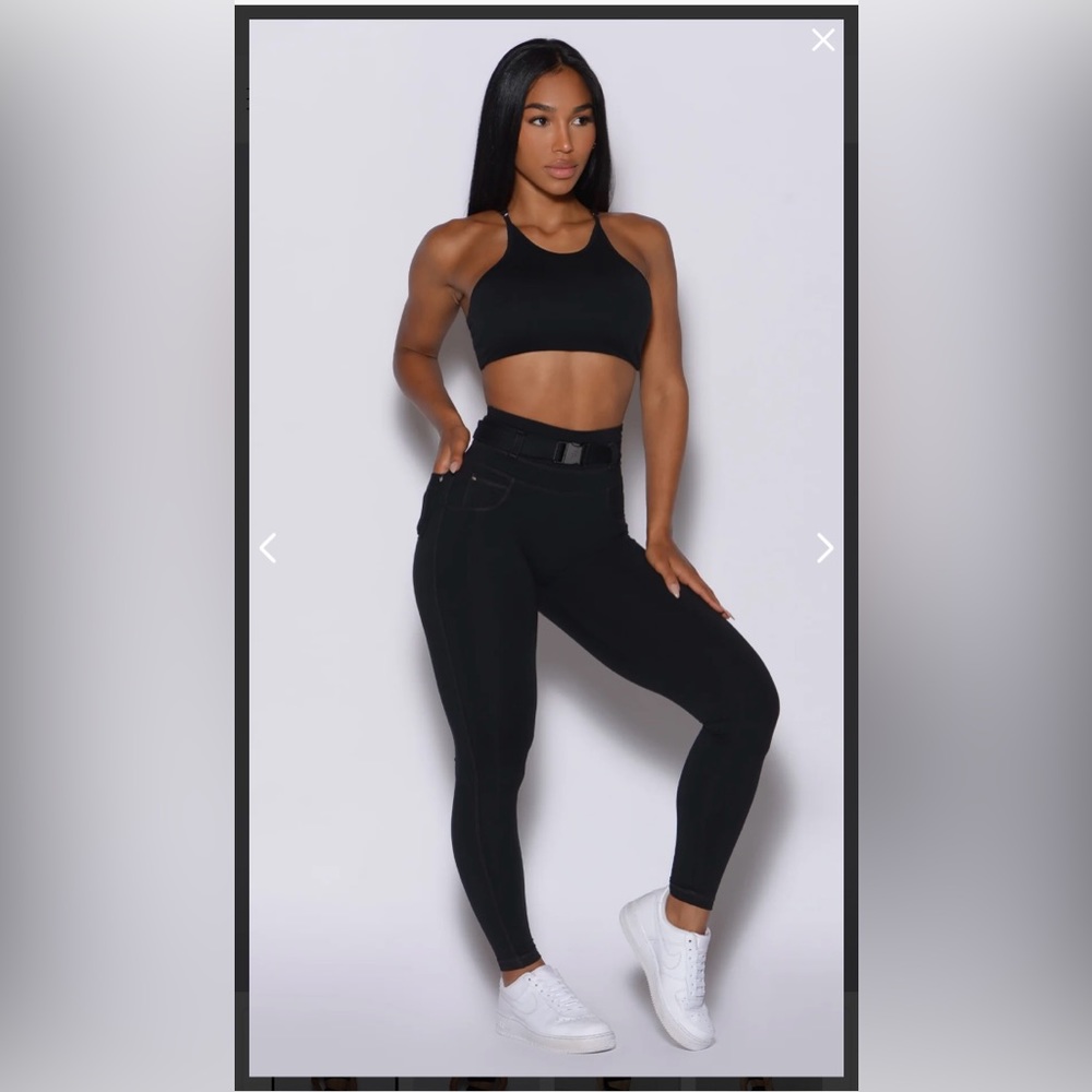 Bombshell High Neck Crop Bra - image 1